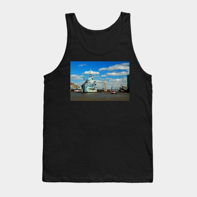 HMS Belfast Tank Top by RichardGibb